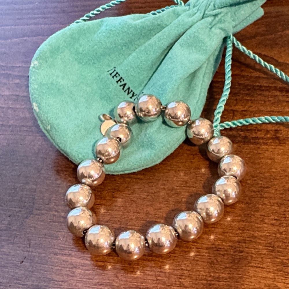 Tiffany & Co. Classic Silver Ball Bracelet - Picture 5 of 5